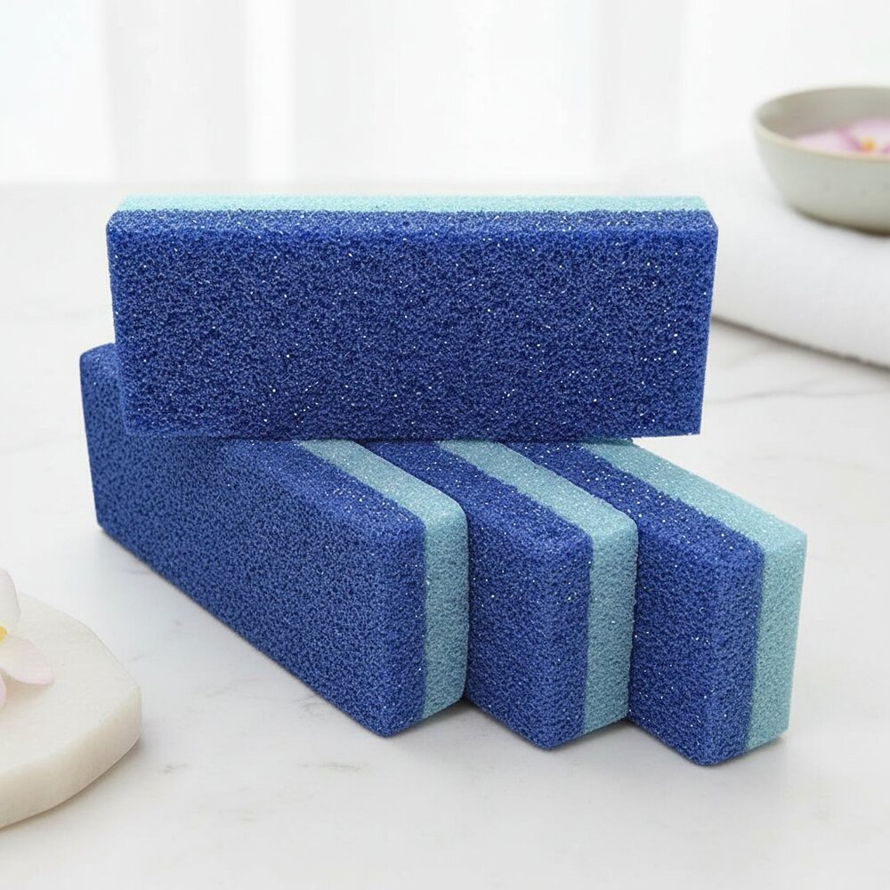 Foot Pumice Stone for Feet Hard Skin Callus Remover and Scrubber 4 Pack